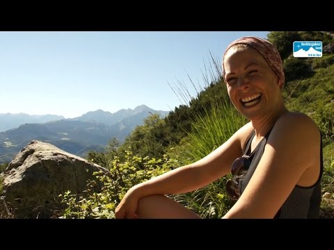 Wandern und Bergsteigen im Berchtesgadener Land, Bayern, Deutschland