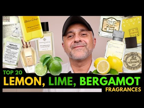 Top 20 Lemon, Lime And Bergamot Fragrances 🍋🍋🍋