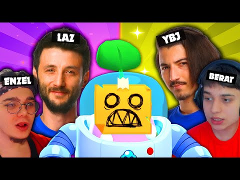 BÜTÜN YOUTUBER'LARLA VS ATTIM!? Brawl Stars