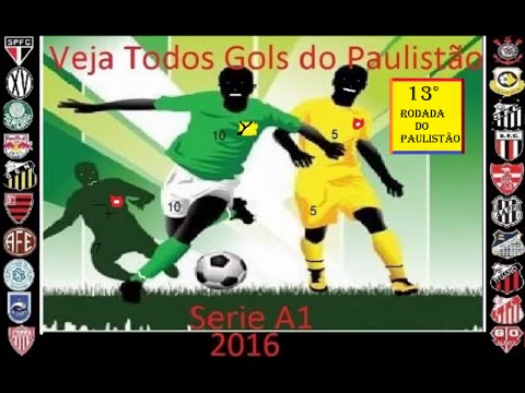Campeonato Paulista 2016 Serie A1 - TODOS OS GOLS DA 13° RODADA