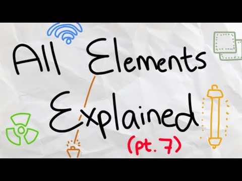 All Elements Explained Pt. 7 (Promethium - Ytterbium)