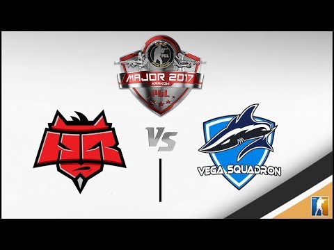 HellRaisers vs Vega Squadron - round 1 BO1 Map @Mirage - PGL Major Krakow 2017 Main Qualifier Day 1