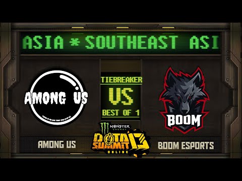Among Us vs BOOM - Monster Energy Dota Summit 13 Online SEA: Tiebreaker w/ MLP & johnxfire