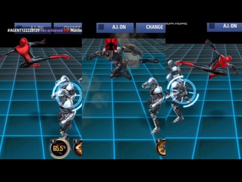 Every Avenger TaskMaster Copies | Marvel Future Fight [Remastered]