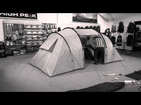 Миниатюра изображения товара Палатка High Peak Tauris 4 / 11560 (темно-серый/зеленый)