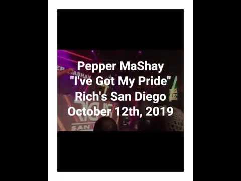 10-12-2019 Pepper MaShay @ Rich's San Diego "I've Got My Pride" [Live Performance]