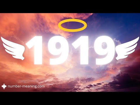 ANGEL NUMBER 1919 : Meaning