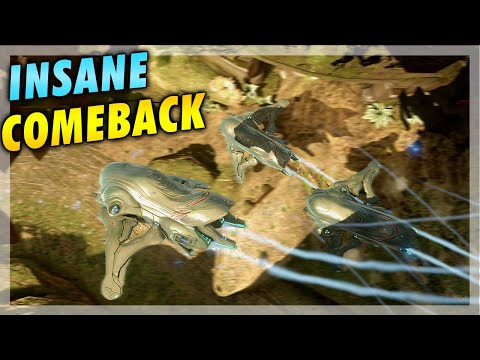 Amazing Comeback on Warzone Warlords: Allegiance vs Overthrown on Sanctum (Halo 5: Guardians)