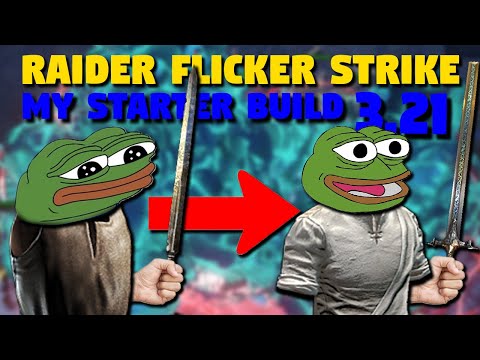 MY STARTER BUILD 3.21 - RAIDER COLD FLICKER STRIKE - LEVELING, EARLY GAME + THOUGHTS ABOUT DIABLO 4