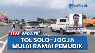 Jalan Tol Solo-Jogja Mulai Dilintasi Ribuan Pemudik saat H-4, Arus Lalu Lintas Masih Ramai Lancar