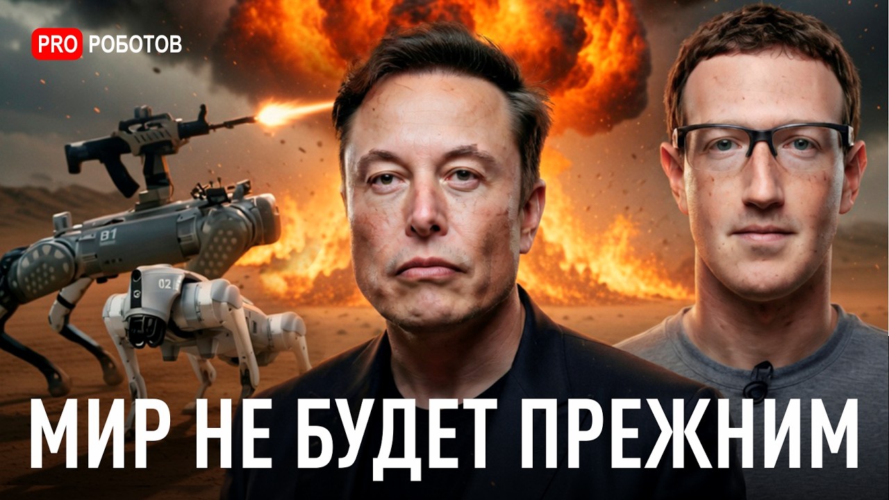 Армия Роботов Китая | Антиматерия и ИИ-ученый | Супер ИИ Цукерберга | Optimus Gen 3 и