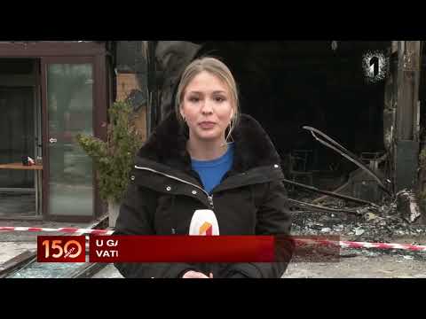 150 minuta - U ulici Omladinskih Brigada došlo do eksplozije i požara u restoranu | PRVA