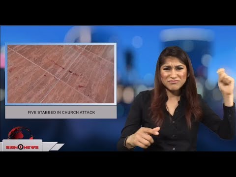 Five stabbed in church attack (ASL - 2.11.18)