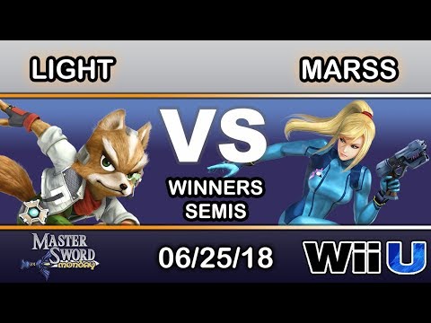 Master Sword Monday - MVG | Light (Fox) Vs Marss (Zss) Winners Semis - Smash 4