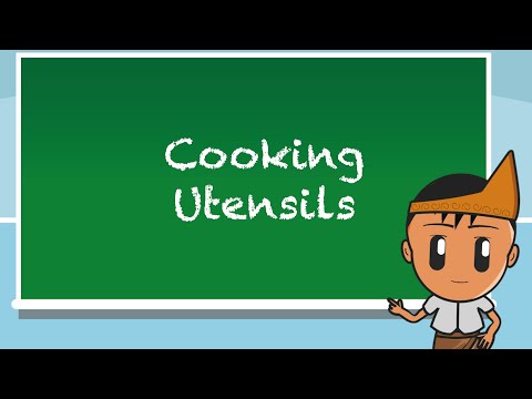 Learn Indonesian - Lesson 39 - Cooking Utensils