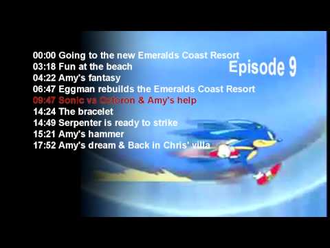 Sonic X Episode 9 4kids music