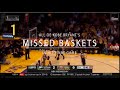 All Of Kobe Bryant S Missed Baskets In His Final Game