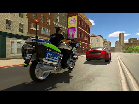 Police Moto Bike Crime Chase Games