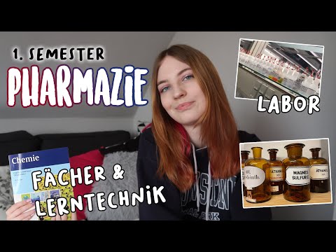 Semesterrückblick Pharmazie 1. Semester👩‍🔬📚