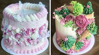 Oddly Satisfying Cake Decorating Compilation | Awesome Cake Decorating Ideas