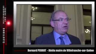preview picture of video 'Municipales 2014 Villefranche-sur-Saône - Bernard PERRUT réélu'