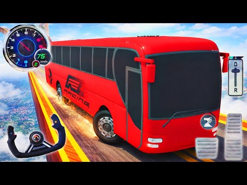 Impossible Bus Stunt Driving 2026 | Impossible Level | Mega Ramp Racing Driving Simulator GamePlay