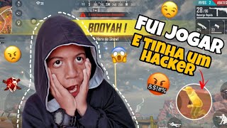FUI JOGAR FREE FIRE E TINHA UM HACKER | CONTRA SQUAD | SAN YURI RIBEIRO