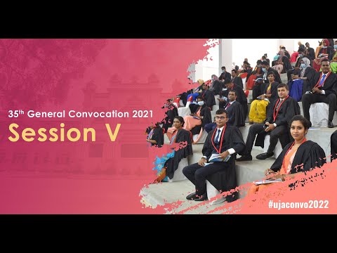 Day 2- Session 5 of the 35th General Convocation 🎓 2021