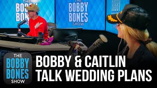 Bobby & Caitlin Talk About Her Dress, His Tux, And The Music At The Wedding