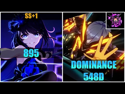 [EU] Nirvana 548D - Shadow Knight - Dominance 895 Pts | Honkai Impact 3rd 8.5
