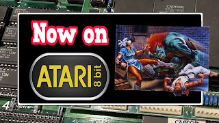 Hadouken in 8-Bits! Street Fighter II Atari Homebrew 🥷