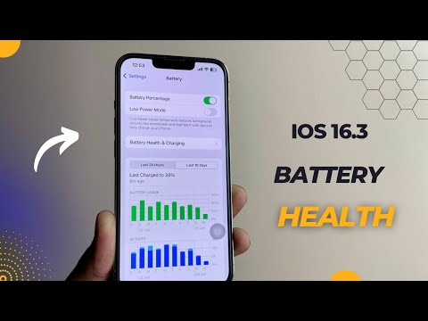Maintain 100% Battery Health of any iPhone - IOS 16.3
