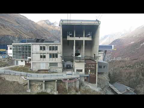 Luftseilbahn Trockener Steg - Furi Talfahrt 2020 - cable car Switzerland