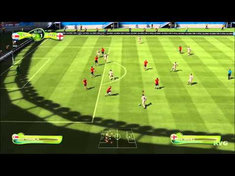 2014 FIFA World Cup Brazil - Costa Rica vs England Gameplay [HD]