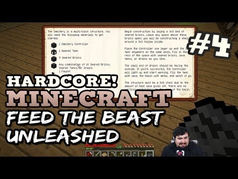FTB Hardcore Unleashed Ep. 4 - Tinkers' Construct