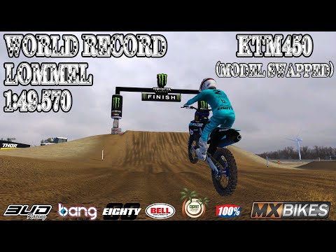 NEW 450 WORLD RECORD LAP Lommel 1:49.570
