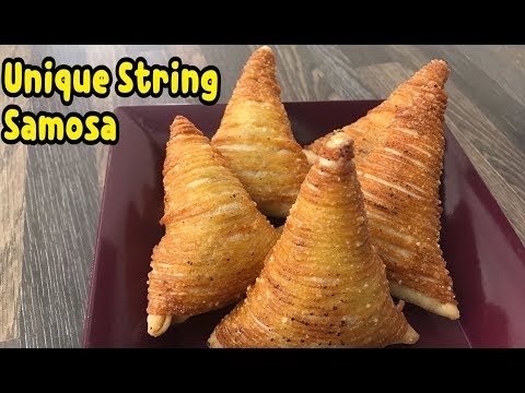 Unique String Samosa / String Samosa First Ever On Youtube/ Ramadan Recipes By Yasmin’s Cooking Video