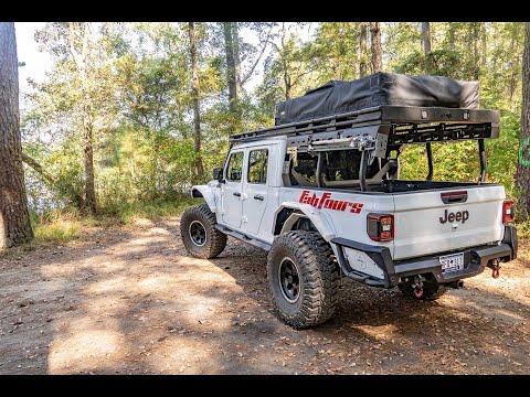 Overland Rack for the Jeep Gladiator @Fabfours