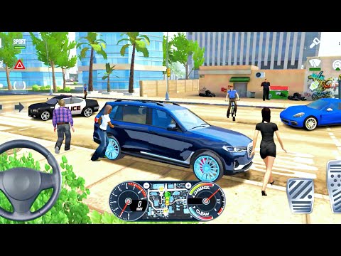 BMW X7 CITY UBER CAR DRIVING 🚨🚘taxi sim 2020 : android game play
