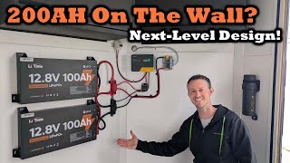 ❄️LiTime 12V 100Ah Slim LiFePO4 baterie s Bluetooth a ohřevem – ultra tenká baterie do karavanu, vestavby a lodě