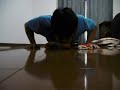 325 Push ups in one set+30kg Floor press 腕立て325回+30㎏フロアプレス