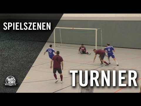TV Hassloch – Hellas Rüsselsheim (Spiel um Platz 3, AH-Hallenturnier Eintr. Rüsselsheim)–Spielszenen