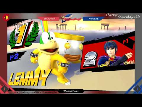 Primal JFK (Marth, Ryu, ZSS) vs SHC Greklin (Bowser Jr) - WF