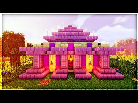 Minecraft Tutorial | How to Build a Magical Dragon Egg Shrine | Dragon Egg Display[READ DESCRIPTION]
