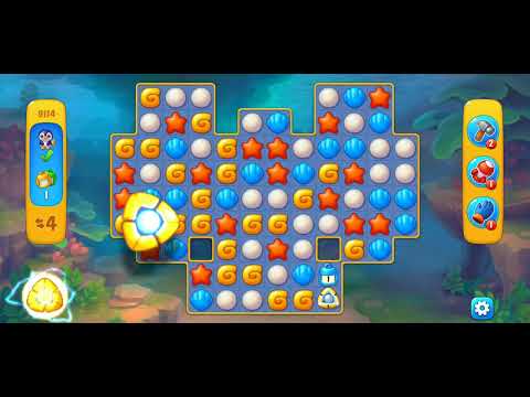Fishdom/Gameplay/Levels(9114) прохождение без бустеров