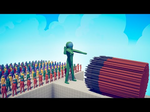 100x AMONG US COLOR PACK + GIANT vs EVERY GOD - TABS | Totally Accurate Battle Simulator 2022