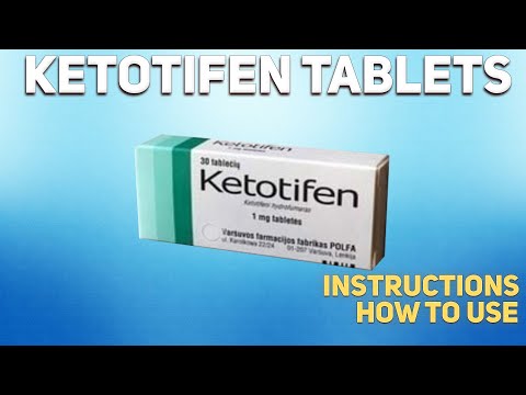 1 Mg Ketasma Ketotifen Tablet