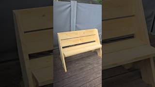How to Build a Simple Outdoor Bench