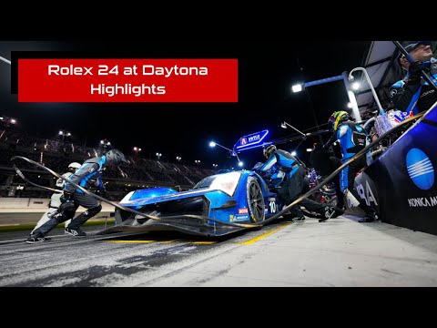 IMSA2024 WTSC第1戦デイトナ24時間 HRCのハイライト動画
