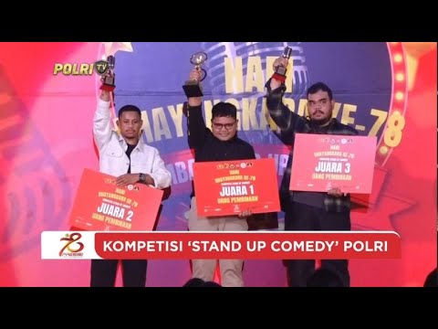 KOMPETISI ''STAND UP COMEDY'' POLRI